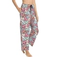 thumbnail image 2 of Balery Cartoon Hearts print Women's Pajama Pants,Ultra Lightweight Pjs,Lounge Pant-Medium, 2 of 9