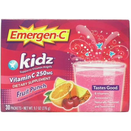  Kidz vitamine C Fruit Punch 30 CT
