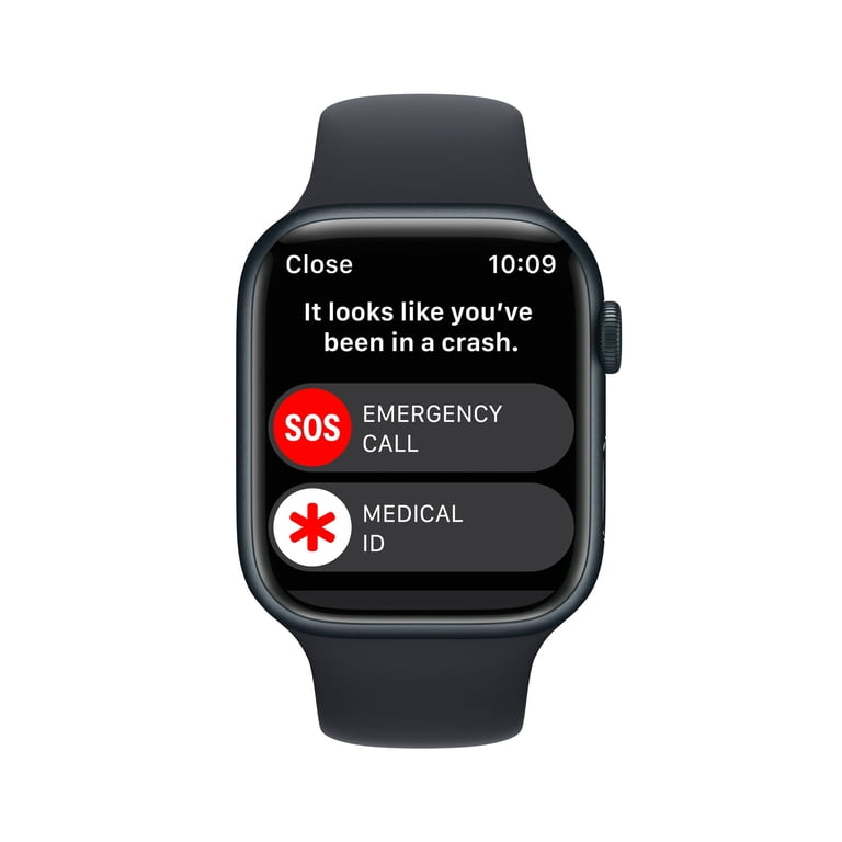 Restored Apple Watch Series 8 [GPS, 45mm] Midnight Aluminum Case 