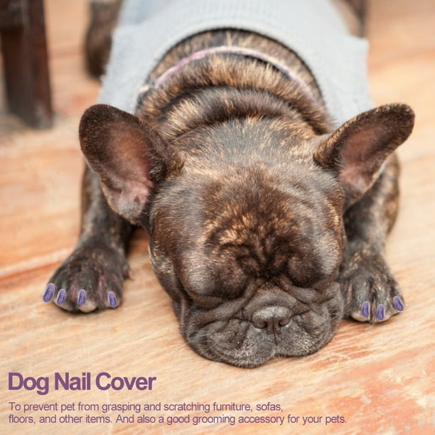 Dog Nail Cover Paw Claw Soft Dog Claw PVC Wrap Grooming