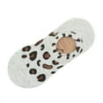 thumbnail image 5 of Dyfzdhu No Show Socks For Women Casual Leopard Printed Low Cut Socks Summer Breathable Comfy Boat Socks, 5 of 9