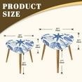thumbnail image 4 of Set of 2 Triangle End Table Coastal Ocean Starfish Conch Aesthetic Sea Nautical Marine Set of 2 Side Tables End Tables, Nesting Tables for Living Room, 4 of 5