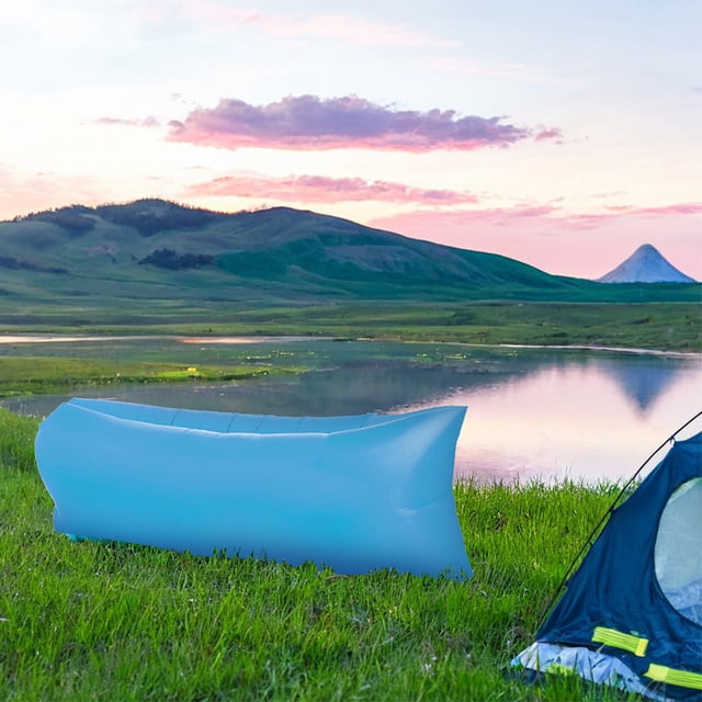 Tumbona Inflable, Cama Inflable Portátil Sofá para fiestas al aire libre, camping, festivales de música