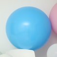 thumbnail image 4 of BalsaCircle 2 Blue Matte 32" Large Latex Plain Balloons, 4 of 6