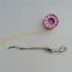 thumbnail image 3 of Carrete de Carrete de de Rendimiento, Carrete de Línea de Guía Técnica de Visibilidad con Mosquetón de Acero Inoxidable con Broche de Perno Púrpura Macarena Carrete para buceo, 3 of 8