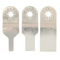 thumbnail image 3 of Saw Blade Kit,3Pcs Oscillating Saw Blade Oscillating Saw Blade Kit Oscillating Saw Blade World-Class Design, 3 of 9