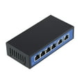 thumbnail image 4 of 2x Conmutador adaptador de corriente Ethernet PoE de 6 puertos 4 puertos PoE y 2 enlaces ascendentes 10 / 100Mbps Hugo interruptor pasivo, 4 of 8