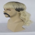 thumbnail image 3 of Peluca de cosplay Tiger King Joe Exotic para Halloween o fiesta, 3 of 5