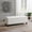 Beige, variant on Dark Grey 47.5" Storage Ottoman Bench with Flip-Top Design,Linen Button-Tufted Foot Rest Stool for Living Room,Entryway, Hallway,End of Bed Benches For Bedrooms,Easy Assembly
