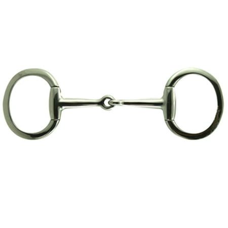 - Coronet Flat Ring Eggbutt Snaffle Bit - 6