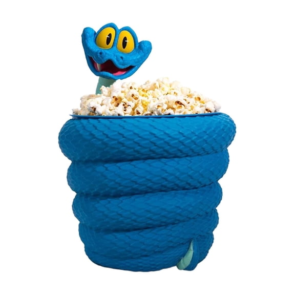 Popcorn Bucket Qute Design with for Snack Lovers Movie Lovers Snack Container Movie Night Decor & Collectibles Gift