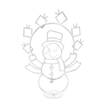 

Christmas Animated Snowman Light Themed Xmas Pendants Lights Snowman Design Celebration Home Decor A