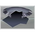 (Pack of 25) BPF1 Flush Mount Black Plastic Body and Sheet Metal Hole