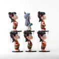 thumbnail image 1 of Muñeca con adornos para pastel, modelo de niño mágico del mismo estilo de la popular película Nezha Ao Bing, 1 of 4