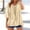 Beige, variant on Summer Linen Blouses for Women 2026 Trendy V Neck Boho Embroidered Tops Half Sleeve Vacation Dressy Casual Shirts Peasant Tees Spring Trendy Womens Tops Beige L