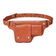 thumbnail image 2 of Riñonera para mujer, accesorio de diseño retro, de piel sintética versátil, ideal como regalo para festivales, con cinturón ajustable Marrón, 2 of 8