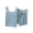Light Blue, variant on Besolor Plus Size 2 Piece Outfits for Women Summer Pajama Sets Square Collar Sleeveless Tank Tops with Shorts Underwear Sleepwear Set(X-Large,Pink)