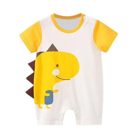 

Jumpsuit Baby Children Girls Print Summer Short Sleeve Romper Jumpsuit Clothes