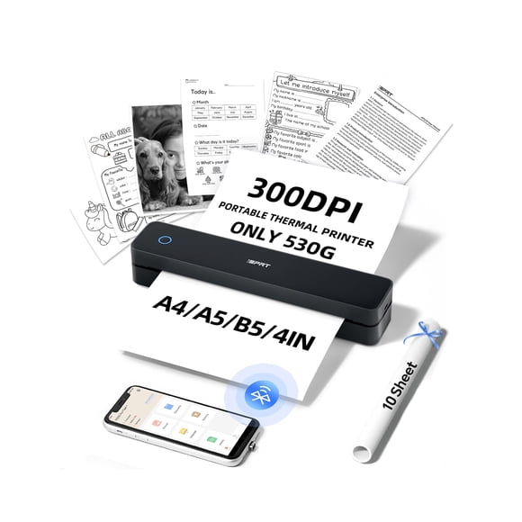 Impresora térmica portátil iDPRT MT610 300DPI con Bluetooth