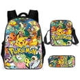 thumbnail image 1 of Pokemon Backpack Shoulder Bag Pencil Backpack Girls Gifts, 1 of 1