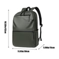 thumbnail image 3 of HAOANBackpack Laptop Bags for Men Business Backpack Fits 15.6 Inch Laptop Waterproof Computer Backpacks for Adults Smart Work Backpack for Office Work plane Business TravelBack To School, 3 of 9