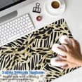 thumbnail image 4 of Long Mouse Pads for Desk,Zebra and Leopard Print Pattern Desk Mats on Top Of Desks, Desk Mouse Pad Extra Large with 3mm Non-Slip Base and Stitched Edge for Gaming,Office,Work,Home 31.5"x15.7", 4 of 6