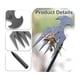 thumbnail image 4 of Garden Weed Pulling Tool, 4 Teeth Manganese Steel Hand, 4 of 5