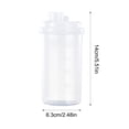 thumbnail image 3 of Fitness Shaking Cup for Protein Powder, Large Diameter Straight Drinking Cup with Leak-proof Lid, Food-grade Plastic Graduated Mixer Bottle, Topliu, 3 of 7