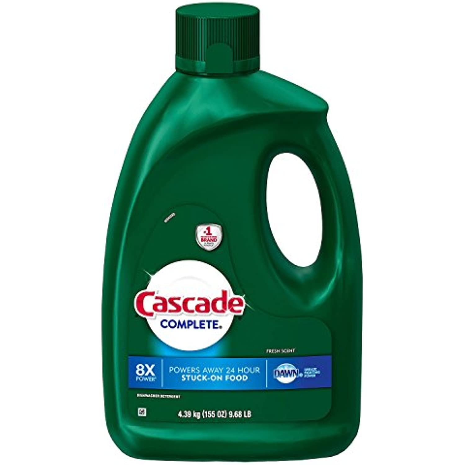 Cascade Complete Gel Dishwasher Detergent, Fresh Scent (155 Oz