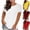 White, variant on LLYWEY Plus Size Tshirts for Women, Ladies Short Sleeve Tops, Female Casual Loose Solid Color V Neck Summer T-Shirt, White 4XL