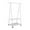 White, variant on Elodie Clothing Rack Clothes Hanger Stand on Wheels Rolling Storage Hanging Sturdy Organizer Hallway Space Saving Metal Garment Rack Black