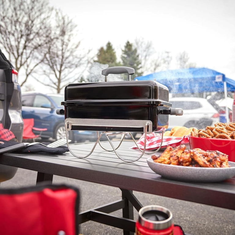 Weber GO-ANYWHERE チャコールグリル ブラック Weber, Go-Anywhere 21 Inch Lightweight Charcoal Grill, Black