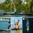 thumbnail image 6 of LNOW  10'6 Inflatable Stand Up Paddle Board  6' Thick SUP Paddle Board with Paddleboard Accessories Triple Action Pump, 6 of 10