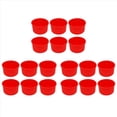 thumbnail image 1 of Mini Moldes de Silicona para Pasteles,Bandeja para Hornear Redonda de 4 Pulgadas, Molde para Hornear de Silicona Antiadherente, Bandeja para Hornear, Reutilizable, Rojo,Juego de 18, 1 of 5
