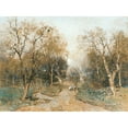 thumbnail image 3 of Robert Russ 24x19 Black Modern Framed Museum Art Print Titled - Early Spring, Penzinger Au, 3 of 5
