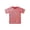 Red, variant on Kids Boys Girls T-shirts Short Sleeves Loose Metallic Tee Tops Jazz Hip Hop Modern Dance Costume Gold 120
