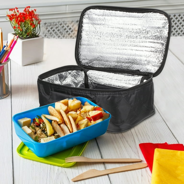Electric Heated Car Plug Heating Lunch Box Portable Food Warmer 12-24V Hot  Bento