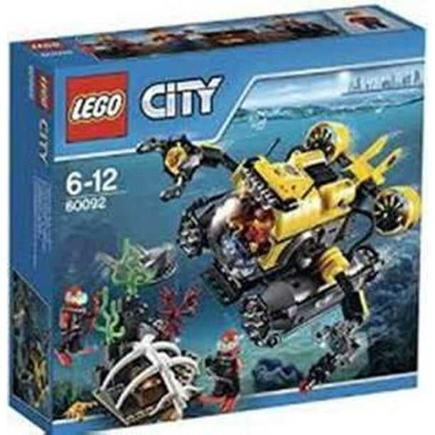 LEGO Cities Kit de Construction de Sous-Marins 60092 Explorateurs de Haute Mer