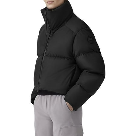 Canada Goose womens Garnet Cropped Puffer Coat, m