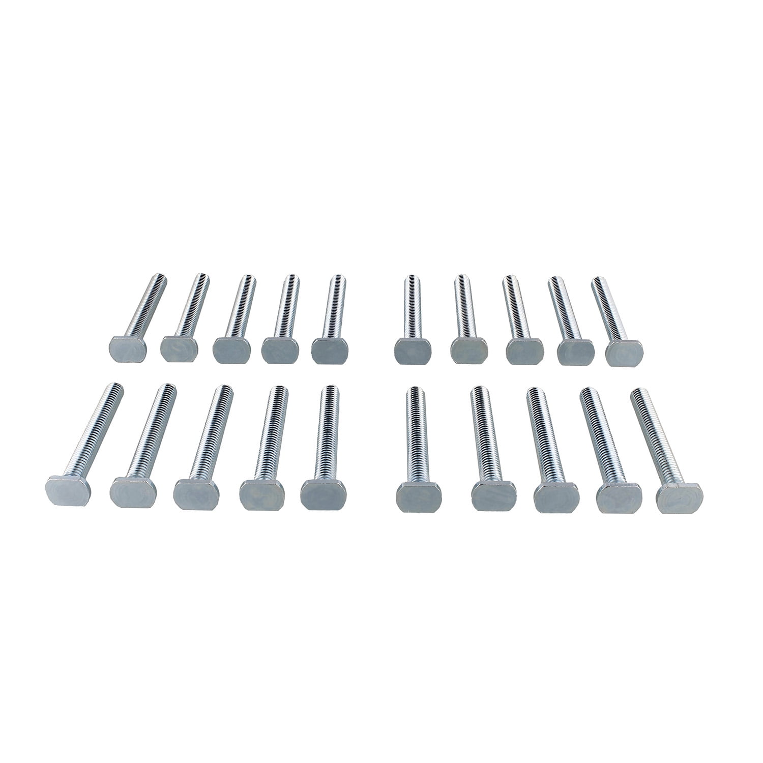 DCT Tee Bolt Set 20 Pack T Bolts for Woodworking, T Track Bolts