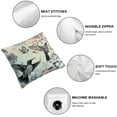 thumbnail image 4 of Nawypu Hummingbird Bird Decorative Throw Pillow Cover Plush Pillow Case Soft Square Couch Cushion Pillow Cover Farmhouse Rustic Home Decor for Sofa Living Room Couch Bed 2 pcs, 4 of 6