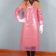 thumbnail image 2 of Delantal de cocina largo de PVC, impermeable, con mangas largas (rosa), 2 of 5