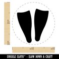 thumbnail image 2 of Scuba Snorkel Fins Rubber Stamp for Scrapbooking Crafting Stamping - Mini 1/2 Inch, 2 of 7