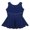 Navy Blue, variant on Aislor Big Girls Rhinestone Mesh Back Dance Dress Ballet Ice Skating Tutu Dress