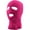 Hot Pink, variant on Three Hole Mask Full Face Cover Ski Hat Winter Knitted Beanie