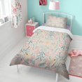 thumbnail image 4 of Boho Bohemia Flower Duvet Cover and Pillowcase Set for Single Bedding, Bedroom Accessories for Kids Teens, 4 of 5