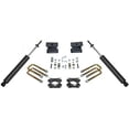thumbnail image 4 of Fits 2005-2022 Toyota Tacoma MaxTrac Lift Kit Suspension 906840 2-1/2 Inch Front Lift; 4 Inch Rear Lift; With Rear Shock Absorbers In Kit; Black Components, 4 of 4