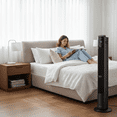 thumbnail image 2 of 40 inches Tower Fan,Ultra Quiet Fans for Home,6 Hyper Speeds and 3 Modes, 15H Timer,with Remote, LED Display, 2 of 7