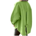 thumbnail image 3 of TFEOQRY Women's Casual Woolen Overcoat Jackets Fashion Long Sleeve Solid Color Button Coat Outwear Jacket with Pocket Green, 3 of 6