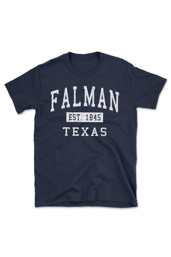 Falman Texas Classic Established Men's Cotton T-Shirt